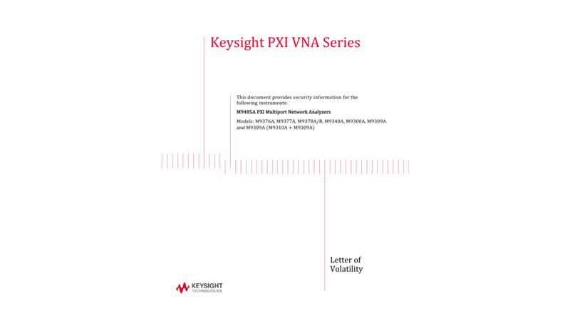 Letter of Volatility - PXI VNA